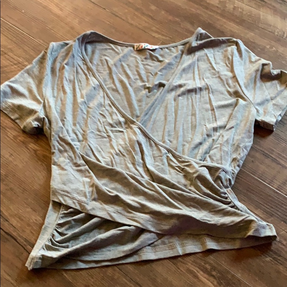 Gray Crop Size Large